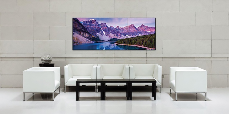 LG videowall 3x2_1.8 bezel